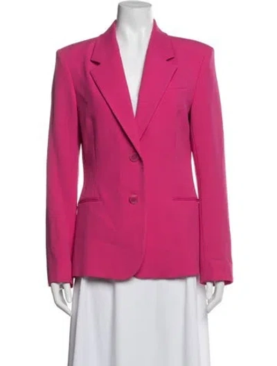 Pre-owned Frame Blazer In Pink