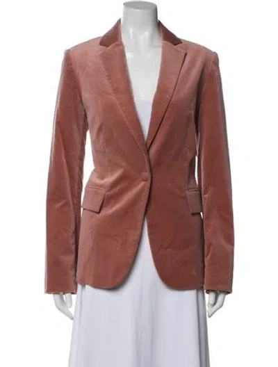 Pre-owned Frame Blazer In Pink