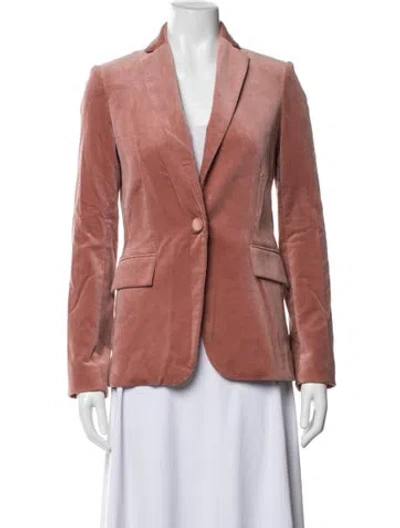 Pre-owned Frame Blazer In Pink