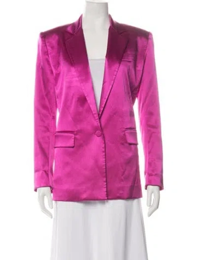 Pre-owned Frame Blazer In Pink