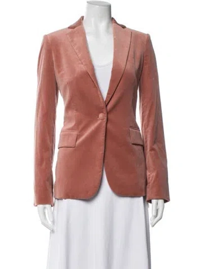 Pre-owned Frame Blazer In Pink