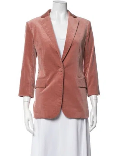 Pre-owned Frame Blazer In Pink