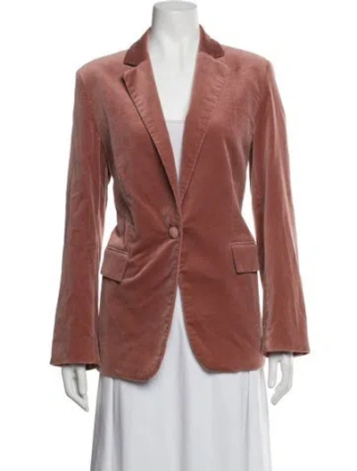 Pre-owned Frame Blazer In Pink