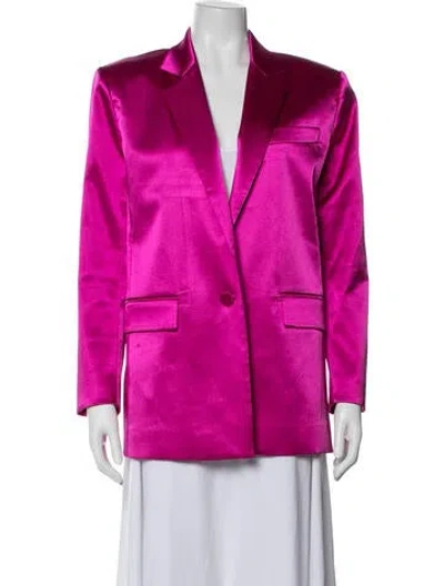Pre-owned Frame Blazer In Purple