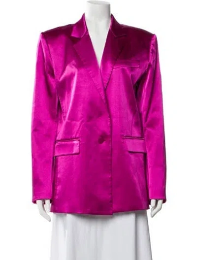 Pre-owned Frame Blazer In Purple