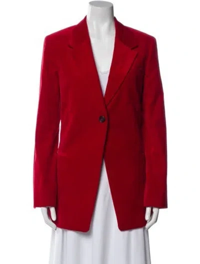 Pre-owned Frame Blazer In Red