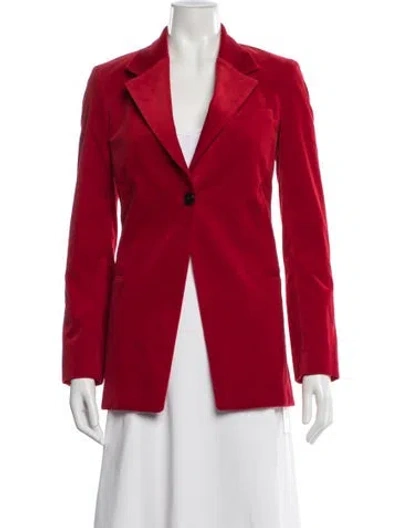 Pre-owned Frame Blazer In Red