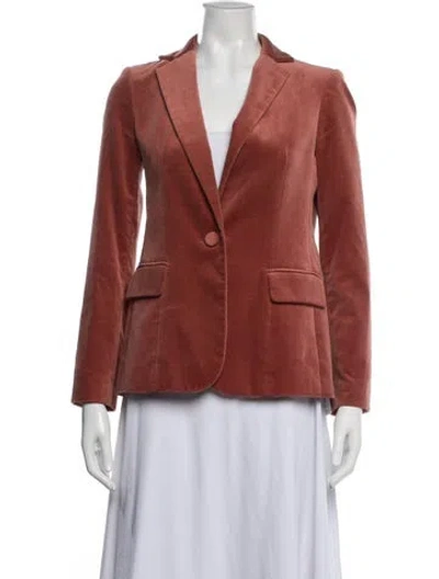 Pre-owned Frame Blazer In Red