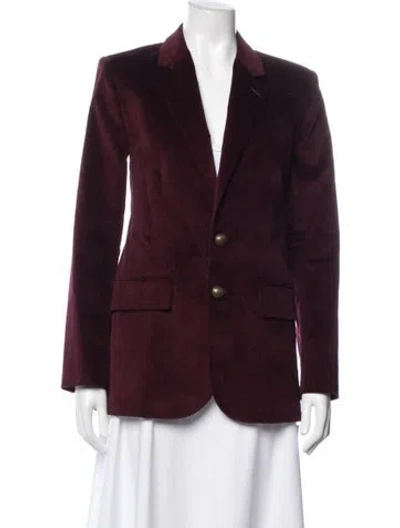 Pre-owned Frame Blazer In Red
