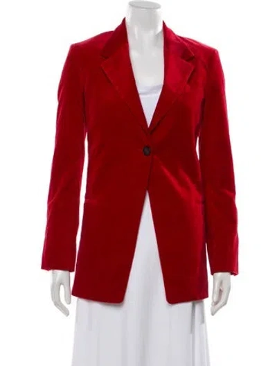 Pre-owned Frame Blazer In Red