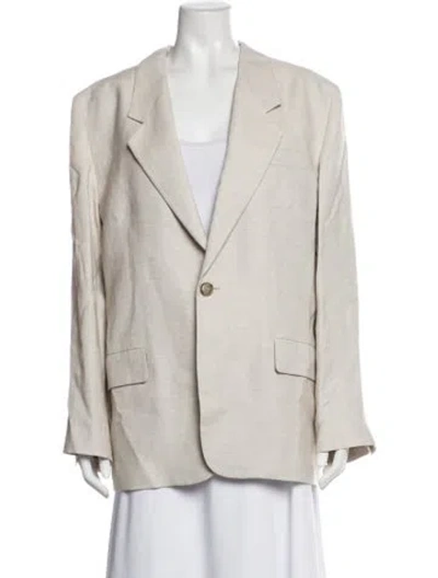 Pre-owned Frame Blazer W/ Tags In Neutrals
