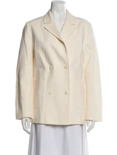 Pre-owned Frame Blazer In White