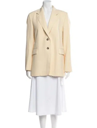 Pre-owned Frame Blazer In Yellow