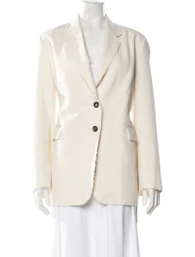 Pre-owned Frame Blazer In Yellow