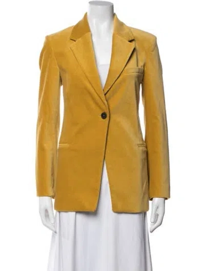 Pre-owned Frame Blazer In Yellow