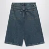 Frame Bermuda Shorts In Regenerated Denim