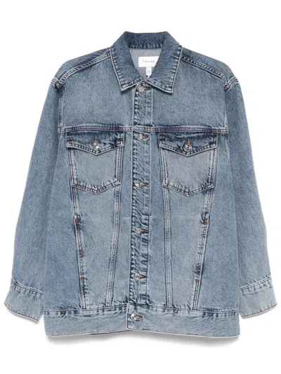 FRAME BLUE DENIM JACKET