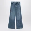 Frame Blue Jeans In Super Stretch Denim
