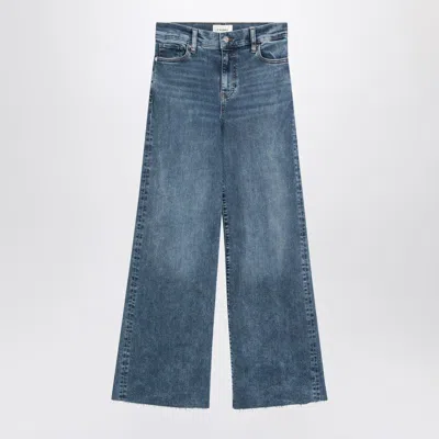 FRAME BLUE JEANS IN SUPER STRETCH DENIM