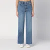 Frame Blue Jeans In Super Stretch Denim In Blue