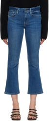 Frame Blue 'le Crop Mini Boot' Jeans In Poe