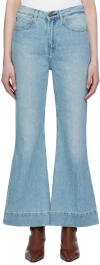 FRAME BLUE 'THE EXTREME FLARE ANKLE' JEANS