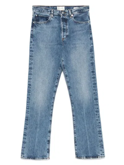 FRAME BLUE WASH THE VERTICAL JEANS