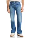 Frame Bootcut Jeans In Echo In Blue
