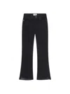 Frame Le Crop Mini Boot Stagger Raw Hem Crop Bootcut Jeans