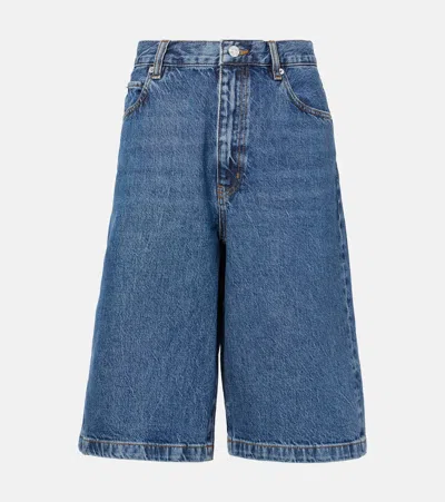 FRAME BOY DENIM BERMUDA SHORTS