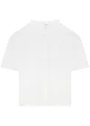 FRAME BRODERIE ANGLAISE COTTON SHIRT