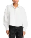 Frame Cotton Shirt In Au Natural Clean