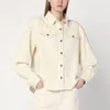 Frame Butter-coloured Denim Shirt