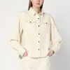 Frame Butter-coloured Denim Shirt