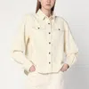 Frame Butter-coloured Denim Shirt