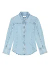 Frame Button-down Shirt In 蓝色