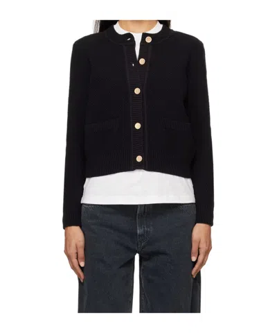 FRAME BUTTON FRONT CARDIGAN
