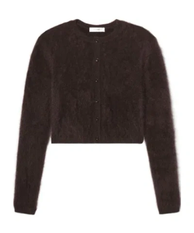 FRAME BUTTON-FRONT CARDIGAN