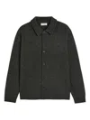 Frame Buttoned Cardigan In Black