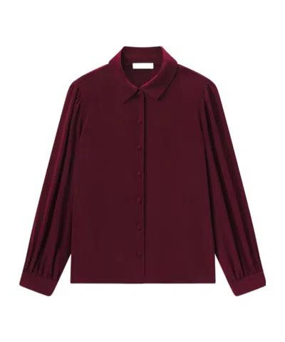 Frame Buttoned Shirt In Brown