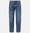 Frame Le Sleek Straight Rowley Raw Fray Jean
