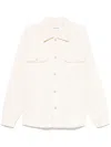 Frame Canvas Shirt In Neutrals