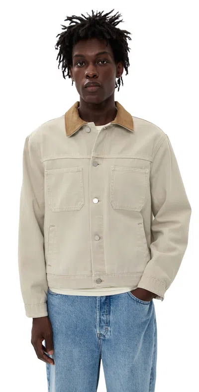 FRAME CANVAS UTILITY JACKET BEACH SAND