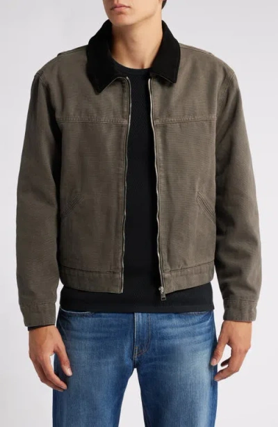 Frame Canvas Workwear Jacket In Infinite