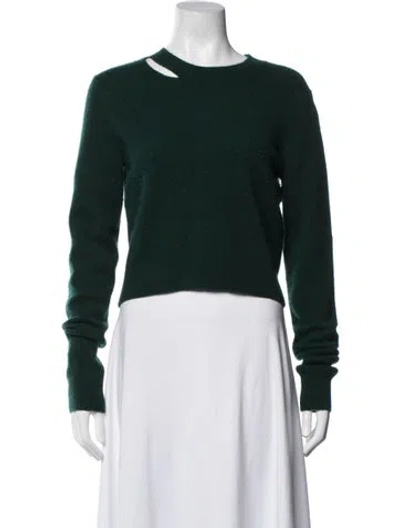 Pre-owned Frame Cashmere Asymmetrical Sweater In Blue