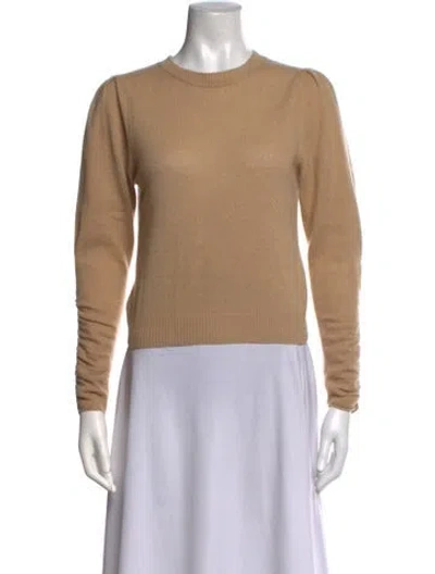 Pre-owned Frame Cashmere Bateau Neckline Sweater In Neutrals