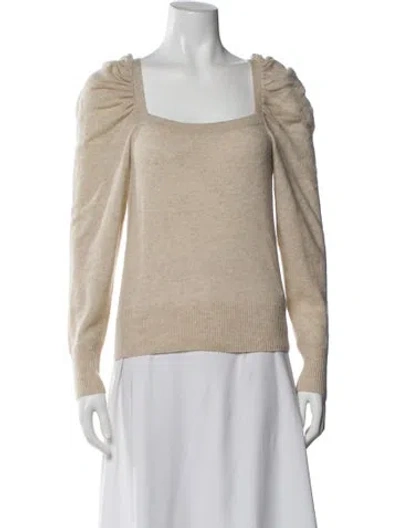 Pre-owned Frame Cashmere Cowl Neck Sweater In Neutral