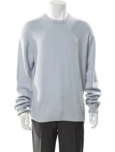 Pre-owned Frame Cashmere Crew Neck Pullover In Gray