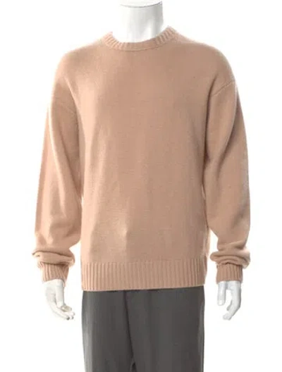 Pre-owned Frame Cashmere Crew Neck Pullover In Neutral