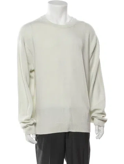 Pre-owned Frame Cashmere Crew Neck Pullover W/ Tags In Green